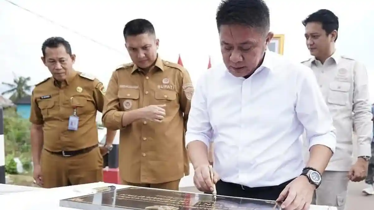 Gubernur Herman Deru Bakal Tinjau Jalan dan Jembatan di Ogan Ilir, Ini Jadwal dan Rutenya