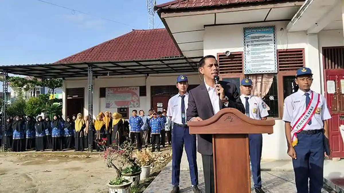 ‎Hardiknas, Seluruh Sekolah di Aceh Singkil Serentak Gelar Upacara