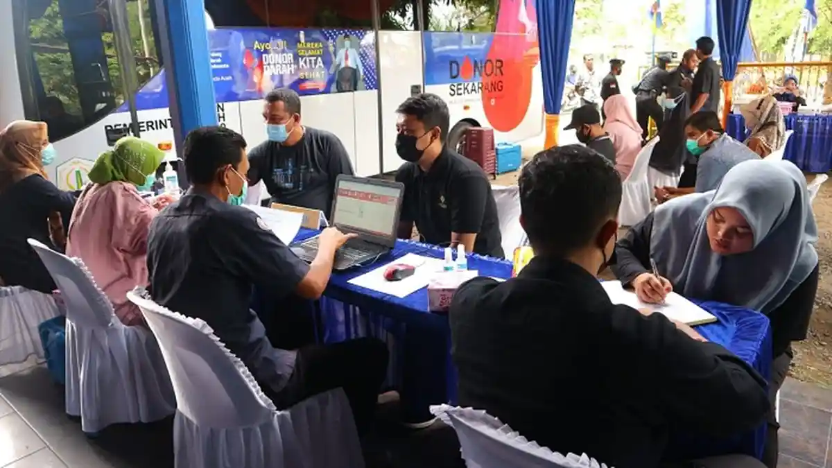 Garda Pemuda NasDem Aceh Kumpulkan Darah 59 Kantong  