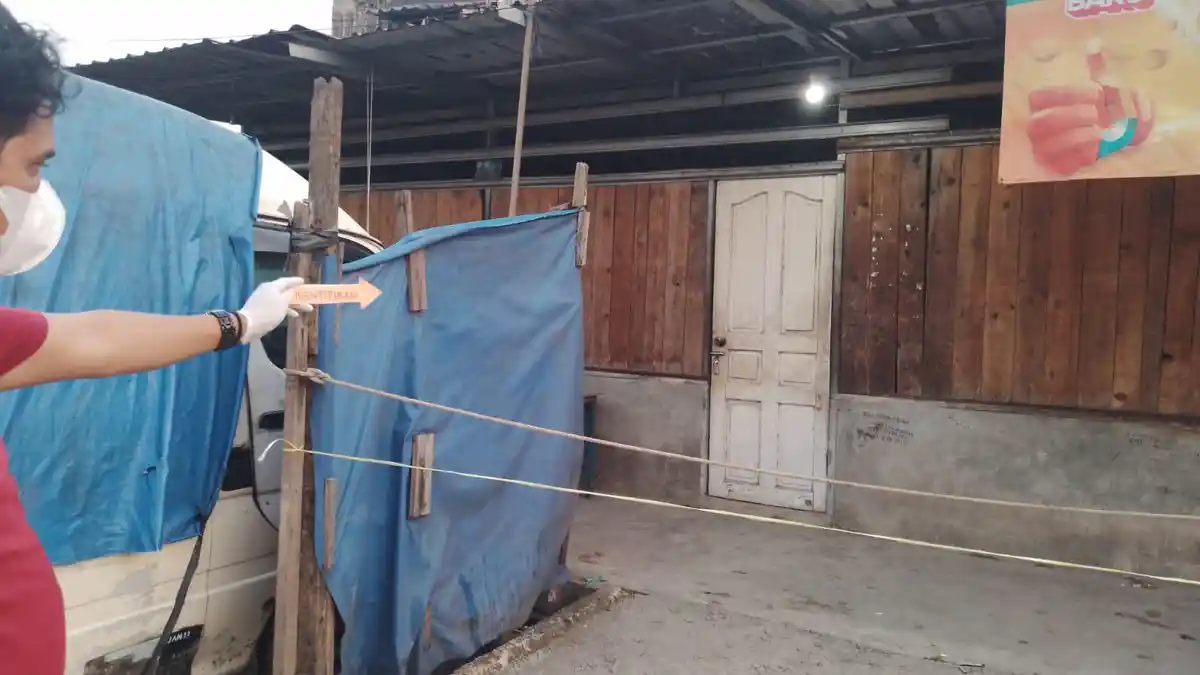 PENEMUAN MAYAT DI BATAM, Seorang Pria Ditemukan Tergantung di Depan Warung Orang