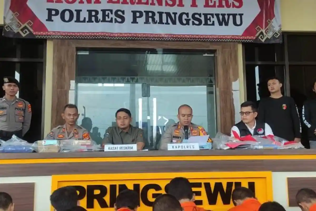 Kasus Narkoba di Pringsewu Lampung Naik 18 Persen dan 93 Tersangka Ditangkap