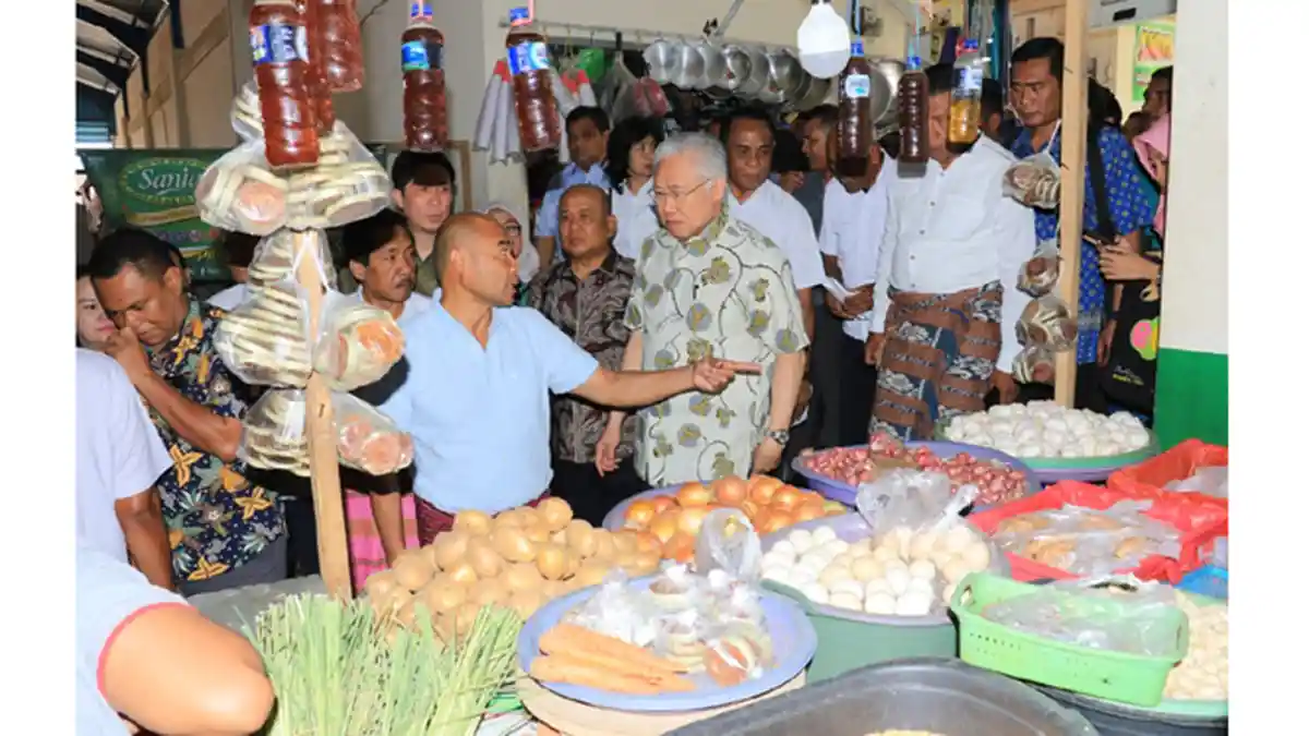 Menteri Perdagangan Enggartiasto Lukita Akui Harga Pasar Stabil
