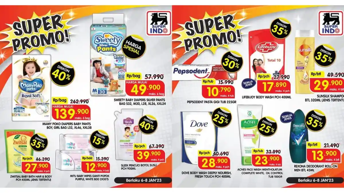 HEMAT! Promo JSM Superindo 6-8 Januari 2023, Quaker Rp 37.690, Minyak ...