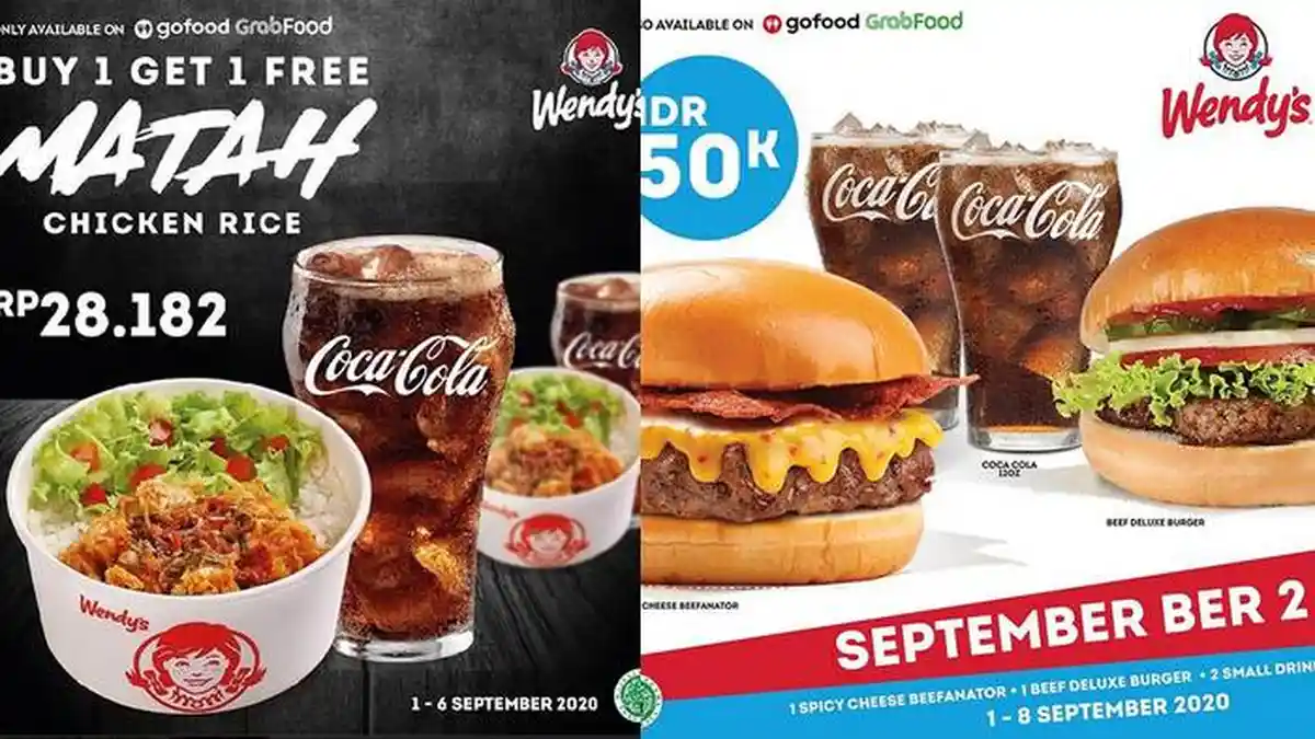 Promo Menarik Wendys, Makan Berdua Lebih Hemat dengan September Ber2 Cuma Rp 50 ribu, Cek di Sini!