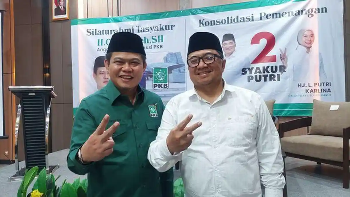 Oleh Soleh Menangkan Syakur-Putri di Pilkada Garut, "Teriakan Relawan Kami Terdengar Sampai IKN"
