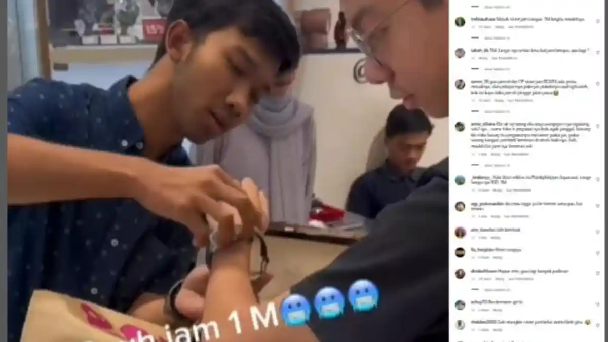 VIRAL Bocah Gen-Z  Beli Jam Rp1 Miliar, Netizen Ragu dan Komentar Nyinyir
