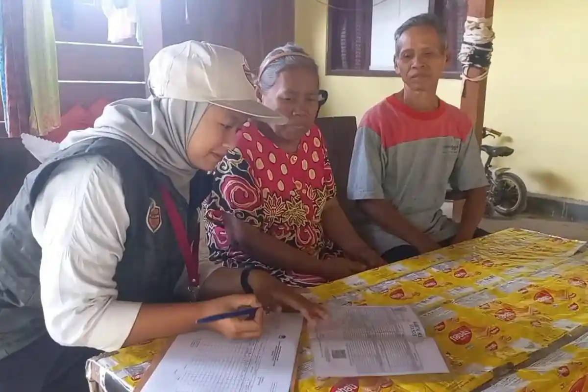 Jalan Terjal Petugas Pantarlih di Madiun, Naik Turun di Lereng Gunung Wilis saat Coklit DP4