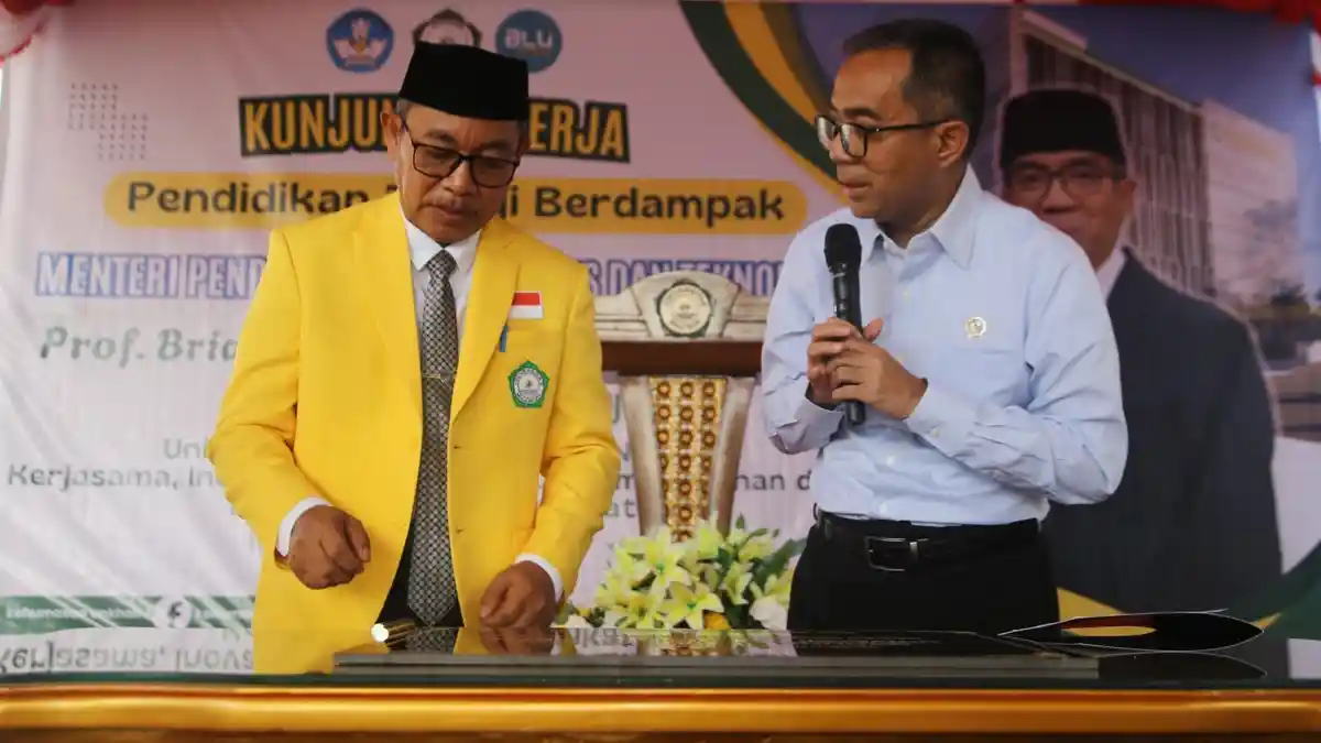 Gedung Kuliah Terpadu Unkhair Ternate Diresmikan, Brian Yuliarto: Lebih dari Sarana Belajar