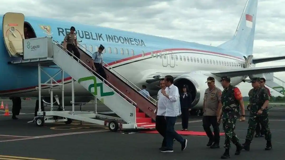 Hari Ini Presiden Jokowi Akan Susuri Desa Terdampak Tsunami di Lampung