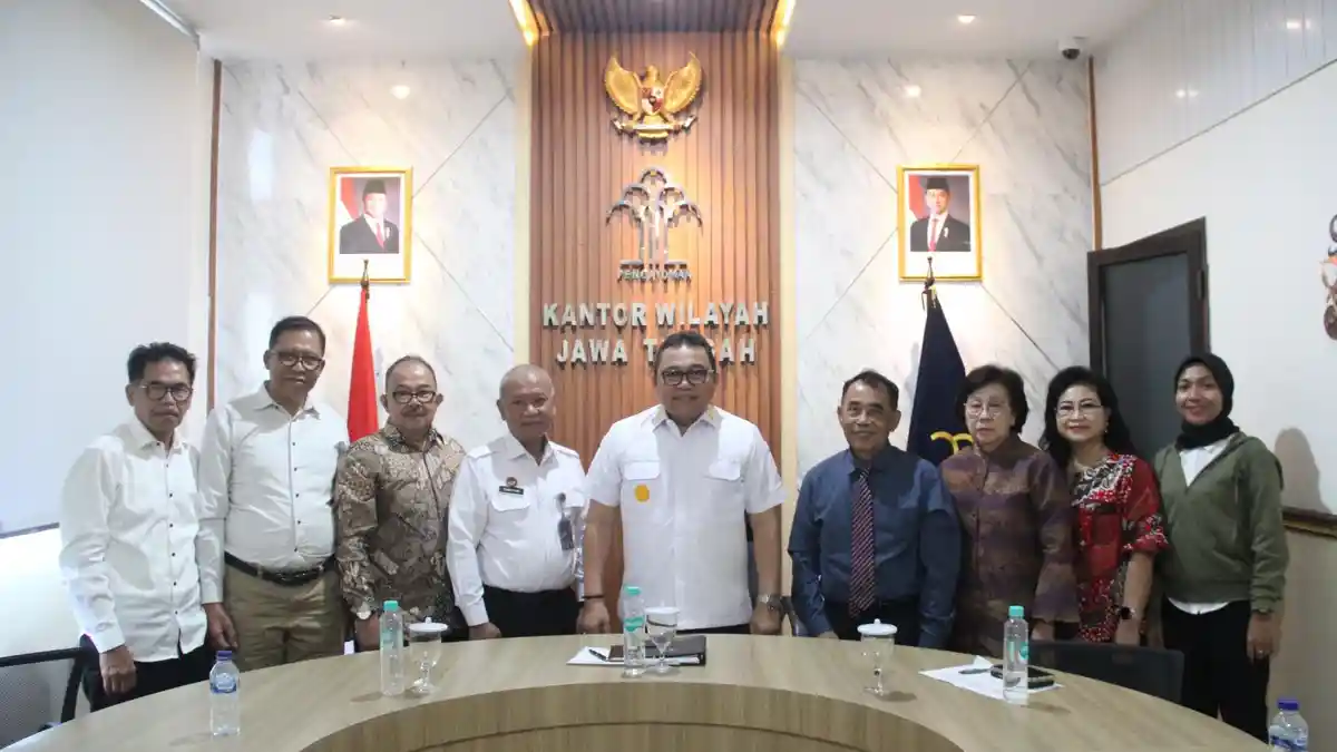Diskusi Bersama Notaris, Kanwil Kemenkum Jateng Bahas Perpanjangan Usia Jabatan