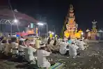 Ibadah Nyepi, Puluhan Umat Hindu Tarakan Hadiri Tauru Agung Kesango di Pura Agung Giri Jagatnata