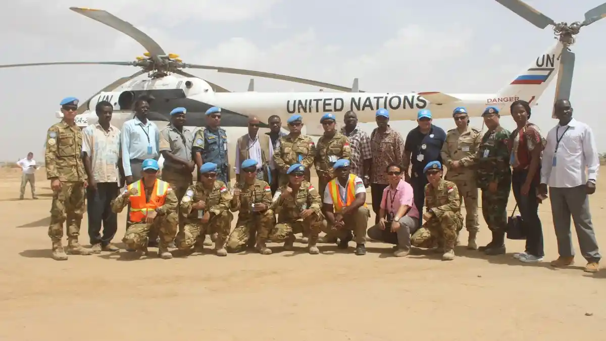 Head of Office Unamid : Prajurit TNI Satgas Indobatt Sangat Profesional