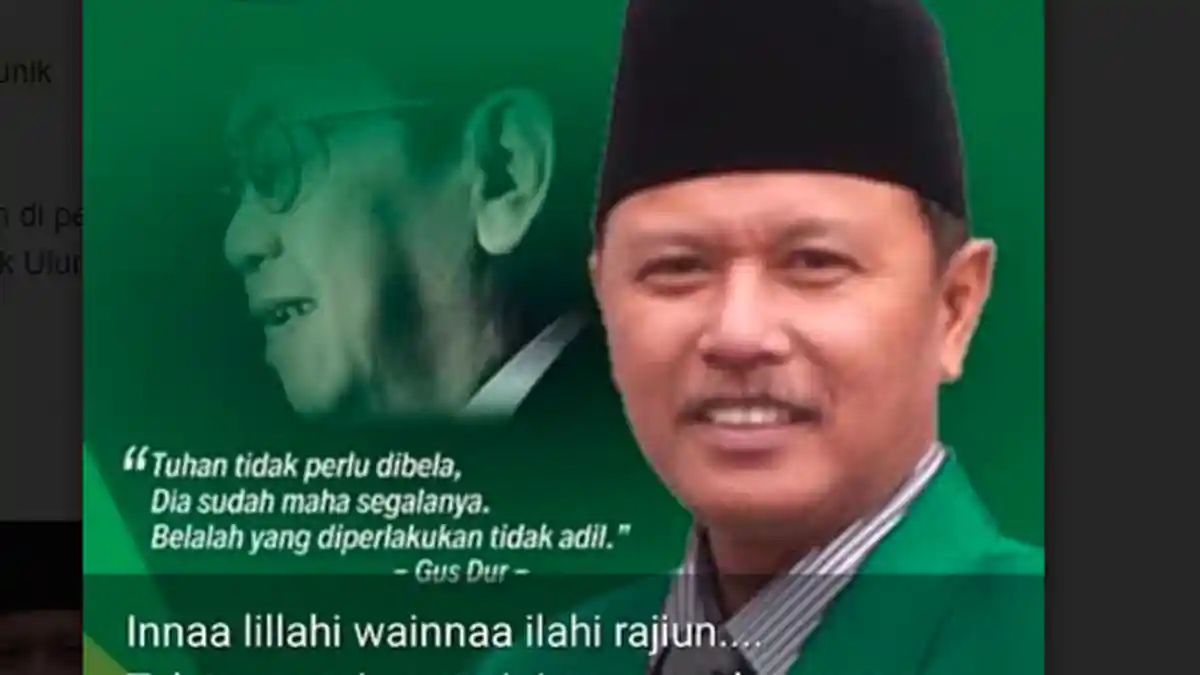 Miftahul Ulum, Ketua DPC PKB Jember Meninggal Dunia, Sempat Ikut Peringatan Maulid Nabi