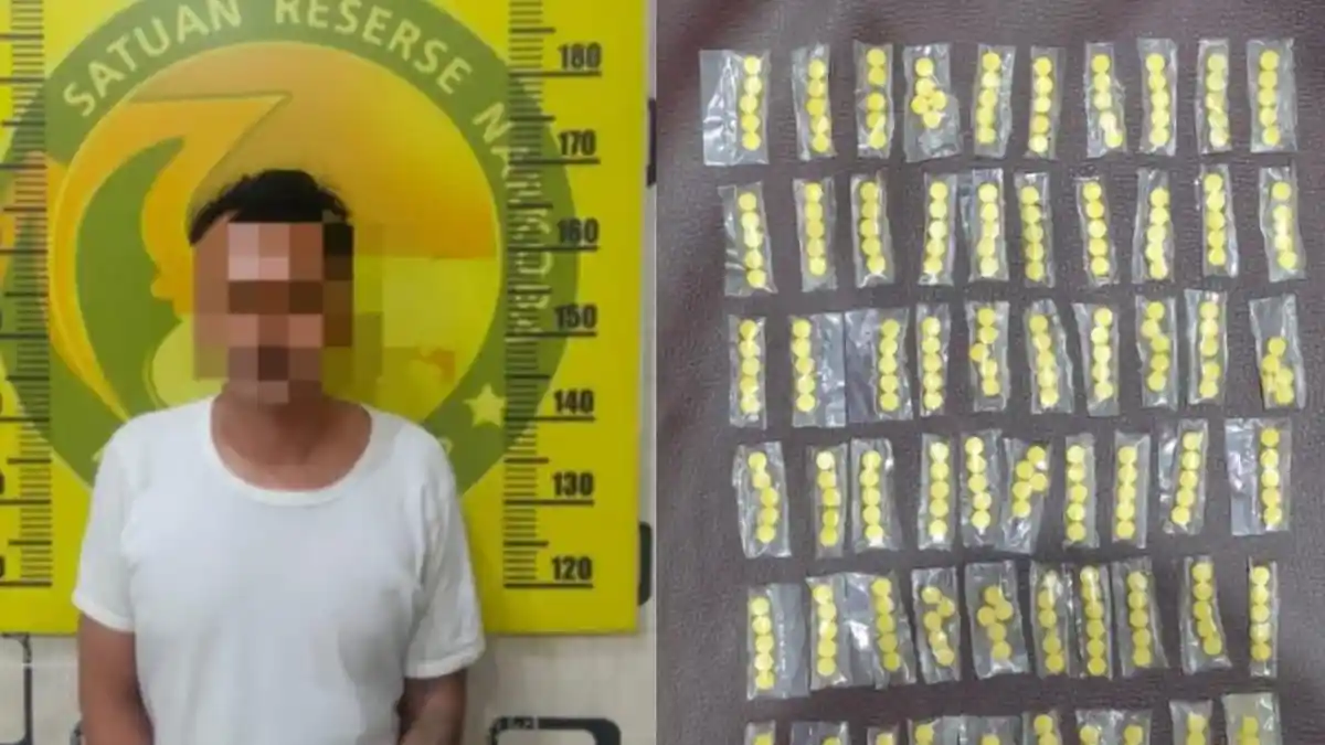1 Orang Pengedar Ditangkap Satresnarkoba Polresta Cilacap, Barang Bukti Ratusan Obat Berbahaya