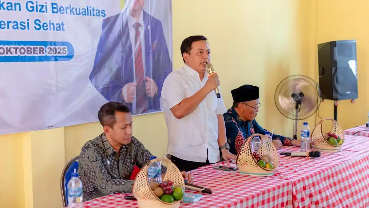 PROGRAM Makan Bergizi Gratis Hadir di Desa Keboan Jombang, Komitmen Menuju Generasi Emas 2045