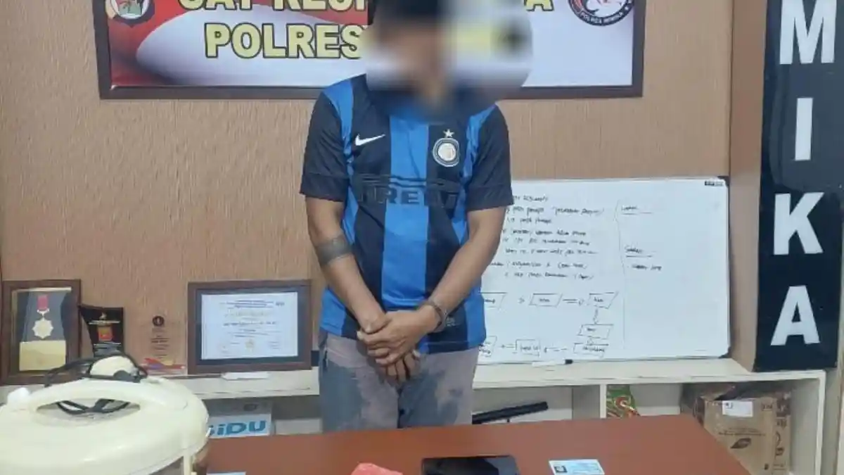 Pengedar Sabu di Timika Ditangkap Polisi, Ini Sejumlah Barang Bukti Diamankan