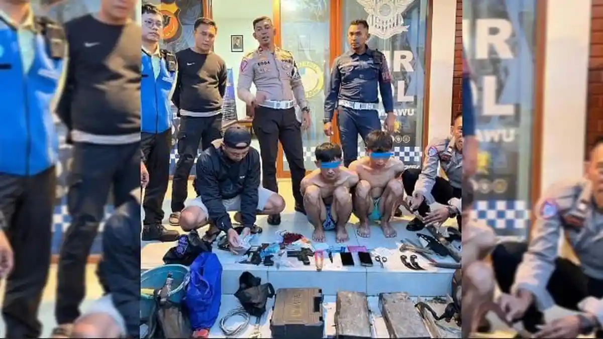 2 Pencuri Ini Nekat Bongkar Besi Pengaman Tol Cisumdawu, Diringkus Polisi PJR