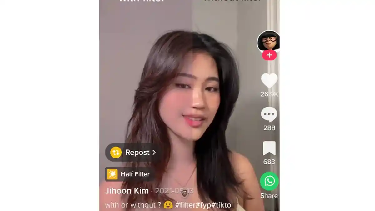 Cara Edit Video Pakai Filter Suara Wulan yang Viral di TikTok