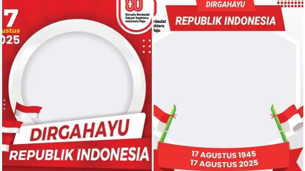 20 Link Twibbon HUT ke-80 RI Terbaru, Cocok Buat Posting di FB Instagram hingga WhatsApp