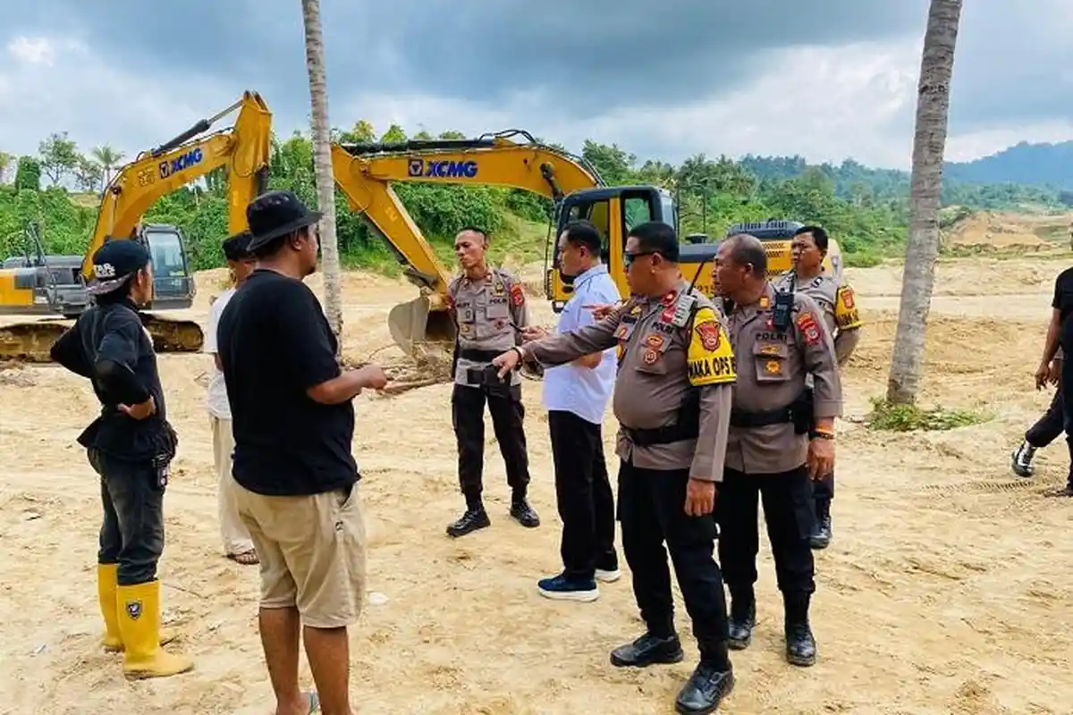 Kapolres Parimo: Pelanggaran Alat Berat di Wilayah IPR Tanggung Jawab Pemda