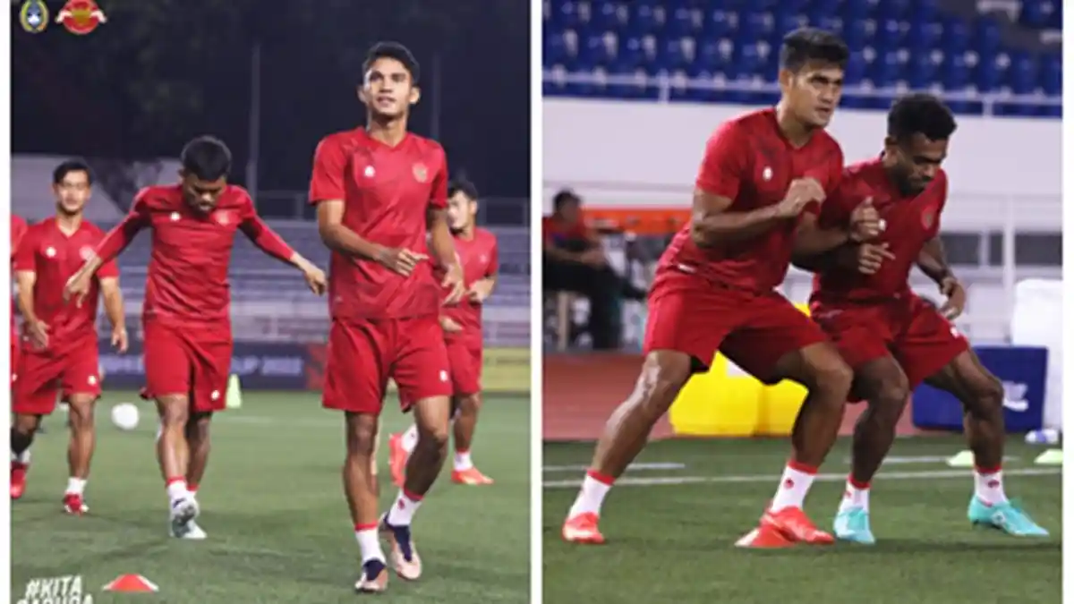 Dukung Timnas Indonesia Hadapi Filipina di Piala AFF, Satu Kantor KBRI di Manila Datang ke Stadion