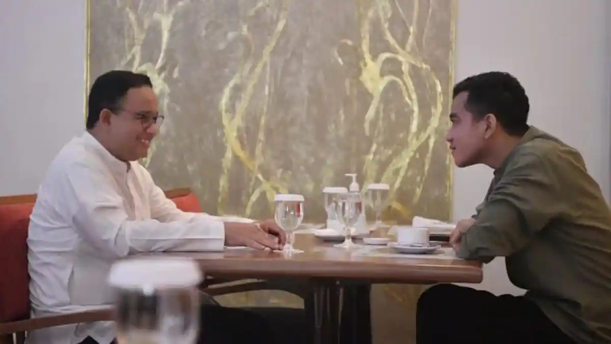 Anies Baswedan Ngopi dengan Gibran Anak Jokowi, Apa yang Dibahas?