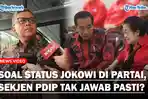 SEKJEN PDIP Ditanya Soal Status Jokowi di Partai, Hasto : Kader Bukan Berdasarkan KTA
