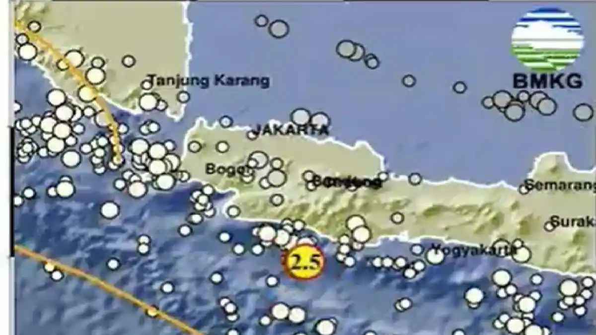 Gempa Bumi Guncang Jawa Barat Sabtu 4 Juli 2026, Gempanya Baru Terjadi, Pusat Guncangan di Garut - Tribunmanado.co.id