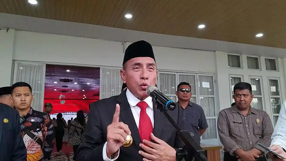 Gubernur Edy Rahmayadi Jawab Surat Mendagri, Sebut Bupati Palas TSO Belum Sembuh 
