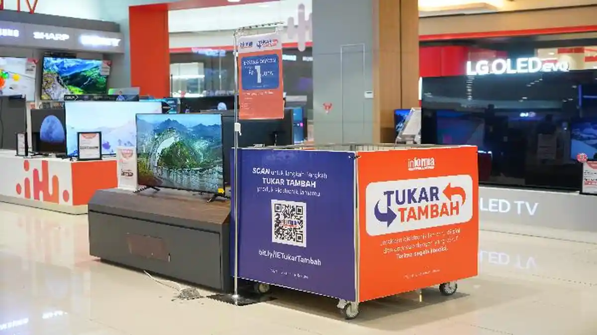Program Tukar Tambah  INFORMA Electronics, Bisa Ganti Barang Elektronik Bekas Jadi Baru