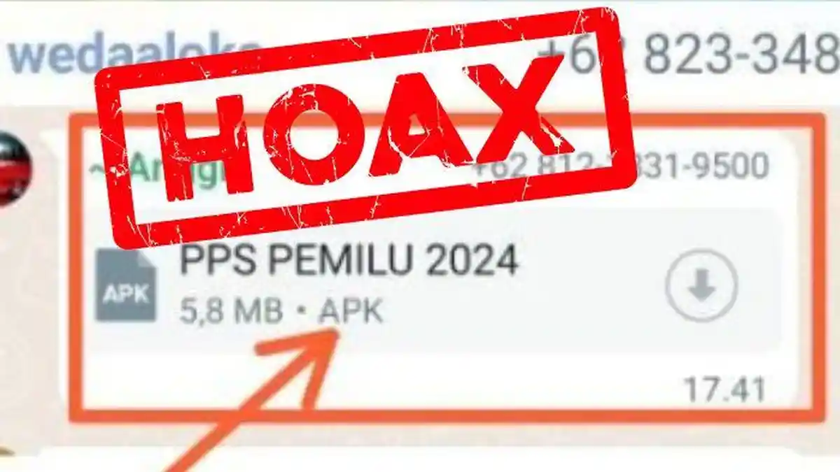 Waspada Hoaks dan Penipuan Via APK PPS Pemilu 2024, Ini Penjelasannya