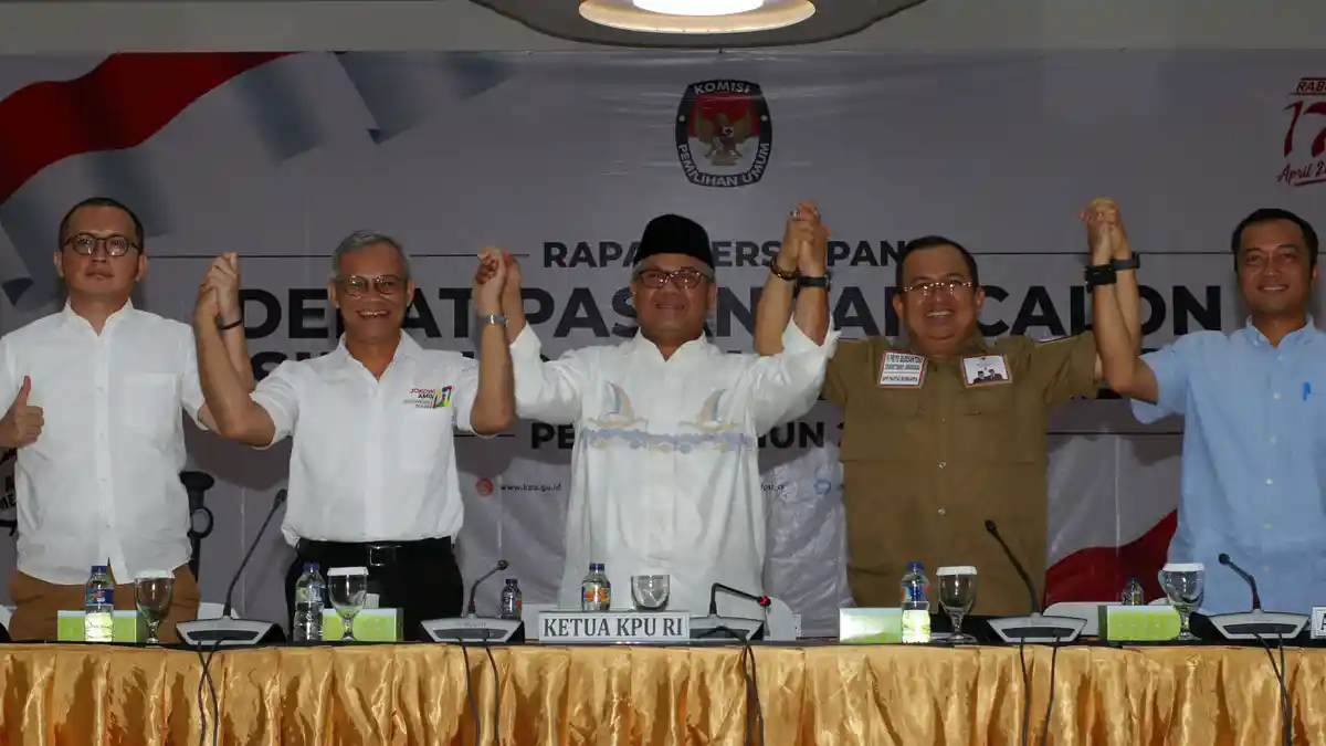 Hanya Tamu yang Punya Undangan yang Boleh Masuk Arena Debat Capres
