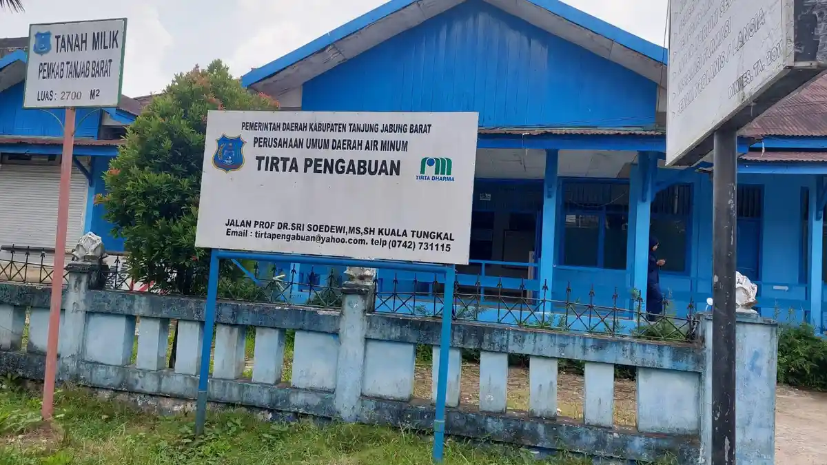 Warga Tanjabbar Mengeluh Dua Minggu Air PDAM Mati, Tapi Tagihan Naik Terus