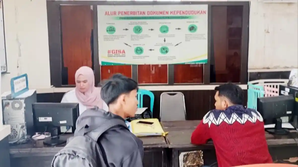 Dukcapil Takalar Tetap Layani Warga Meski Ada Kebijakan WFA 