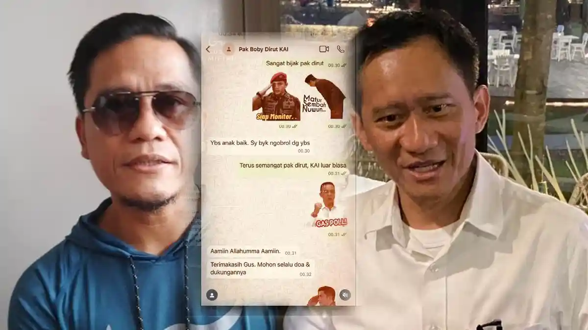 Gus Miftah 'Spill' Chat WA Tengah Malam dengan Dirut KAI Bobby Rasyiddin soal Tumbler dan Nasib Argi