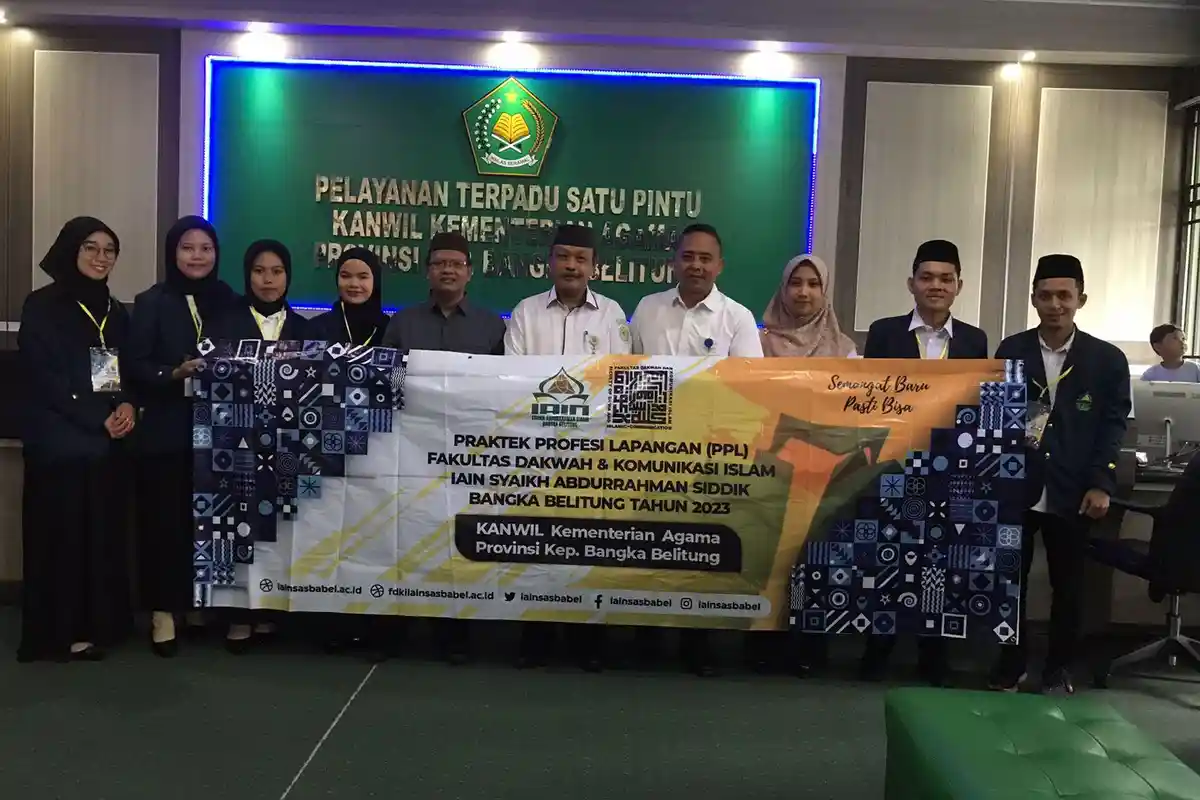 Kemenag Babel Terima Mahasiswa PPL IAIN SAS Bangka Belitung