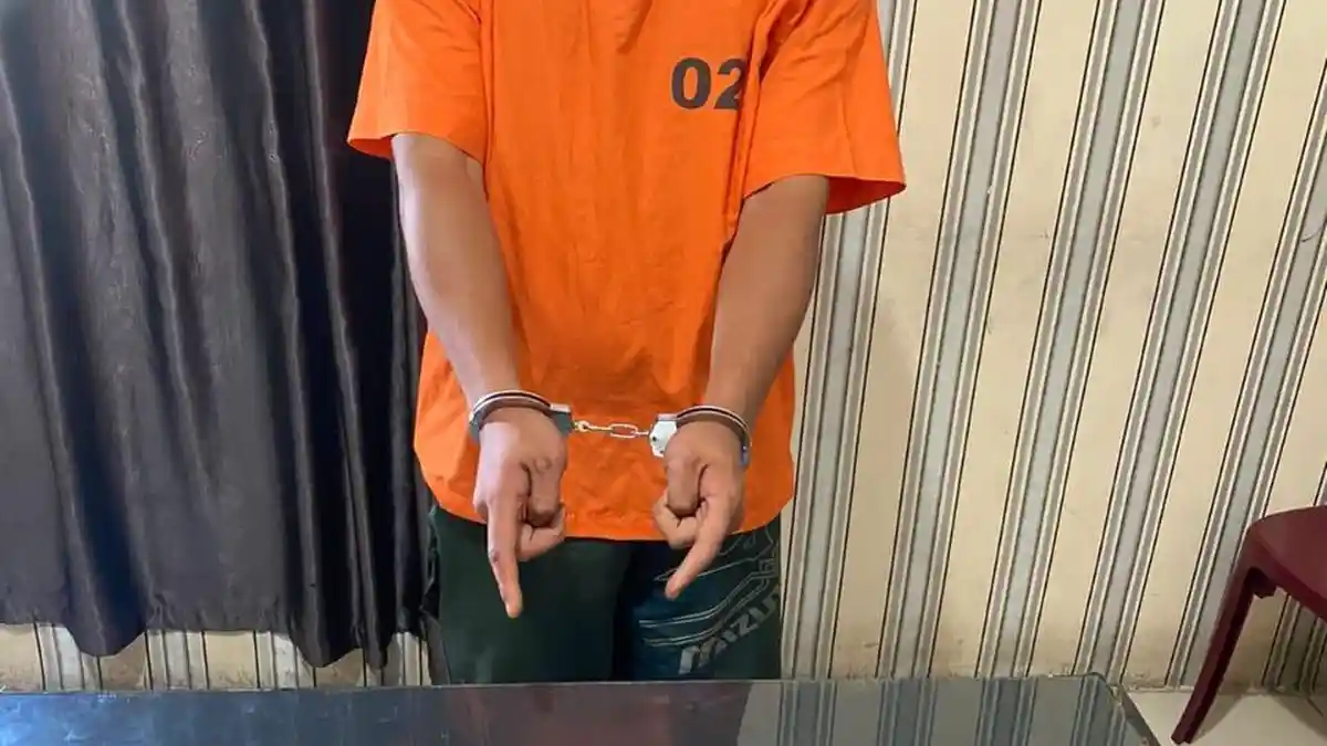 Nekat Jual Sabu, YG Dibekuk Polres Tanah Karo di Perladangan Desa Perbesi