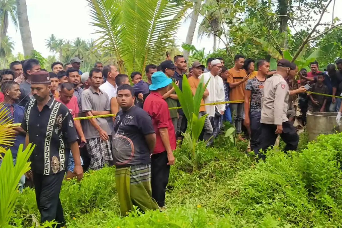 Kasus Mayat Dalam Sumur di Jangka Bireuen, Sejumlah Barang Bukti Diamankan