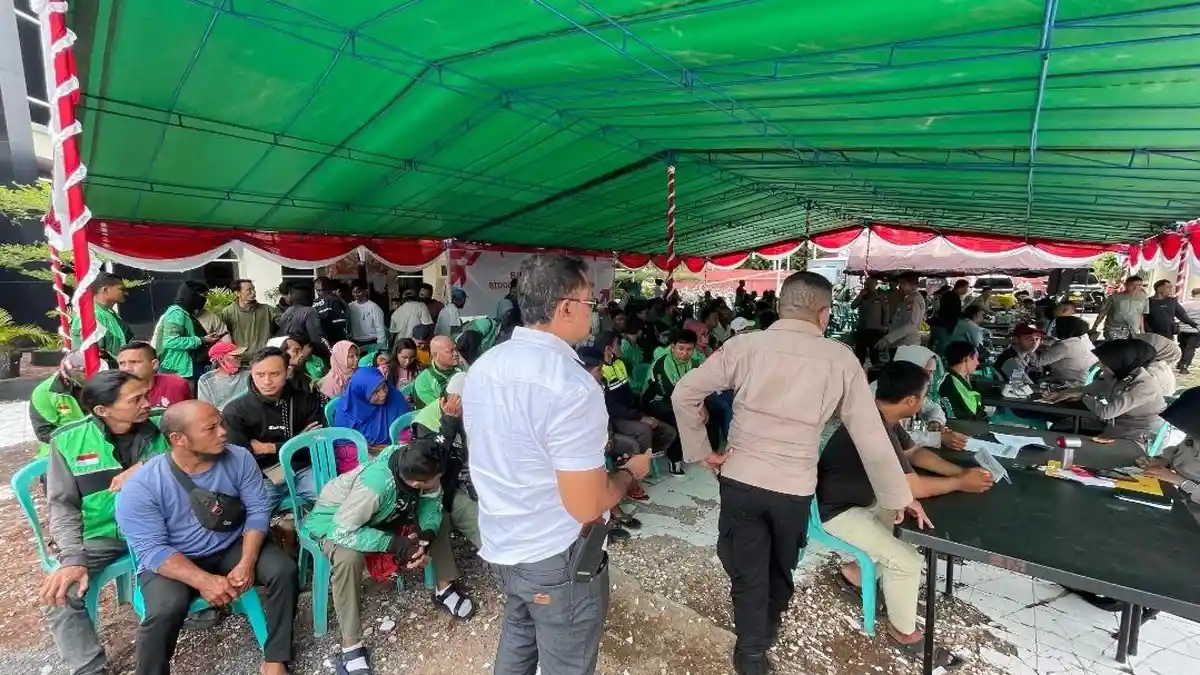 HUT Bhayangkara ke 79 : 1.510 Masyarakat Maluku Utara Periksa Kesehatan Gratis
