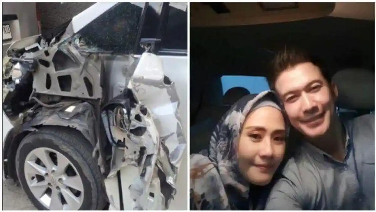 Artis Mandala Shoji dan Keluarga Kecelakaan di Tol, Mobil Ringsek Parah