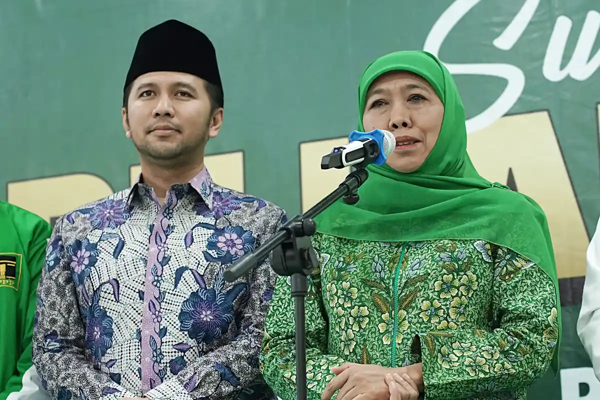 Khofifah-Emil Tak akan Lawan Kotak Kosong Jika PKB dan PDIP Usung Jagoan Sendiri