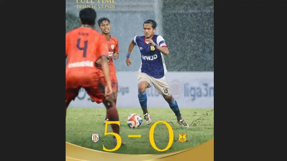 Dihantam Dejan FC 0-5, PSDS Deli Serdang Terjepit dan Terancam Play Off Degradasi