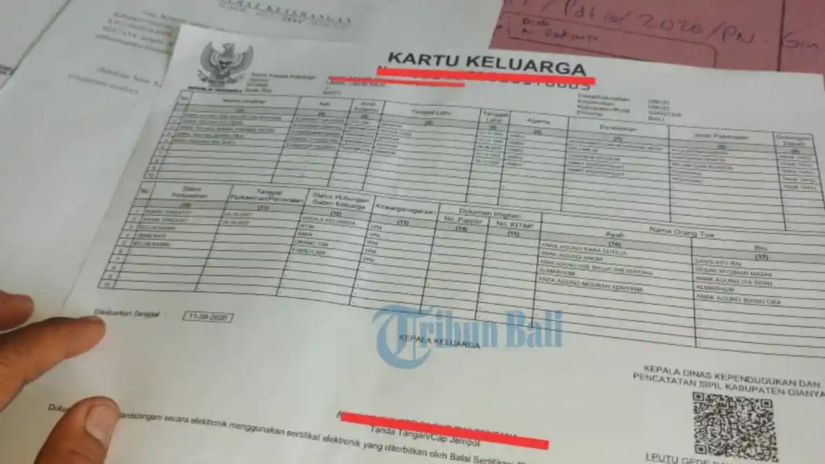 Gianyar Sudah Berlakukan Pergantian Akta Kependudukan Pakai Kertas A4