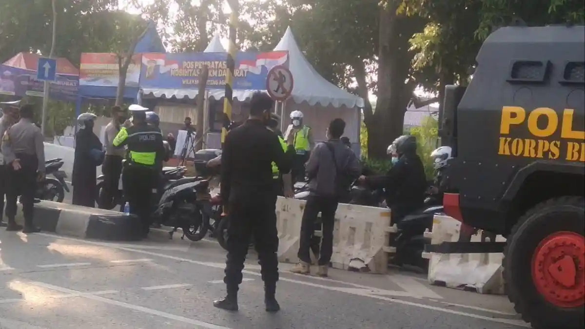 Polisi: Penutupan Jalan di Lenteng Agung Berlangsung 24 Jam Hingga 20 Juli