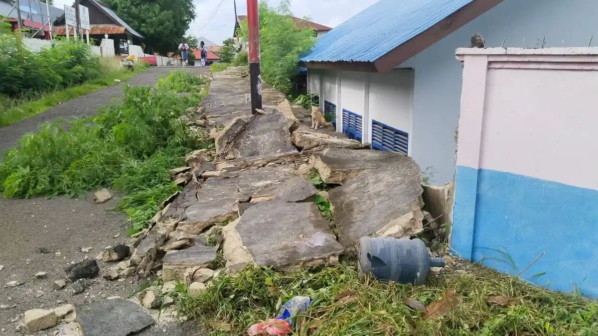 BPBD Provinsi Maluku : 92 Rumah Warga Tanimbar Rusak Pascagempa M7,5
