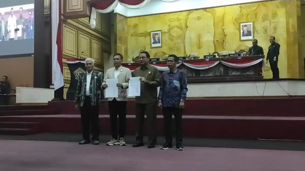 Ground Breaking Patung Oputa Yi Koo di Baubau, Gubernur Hadir Virtual Rapat Perubahan APBD Sultra