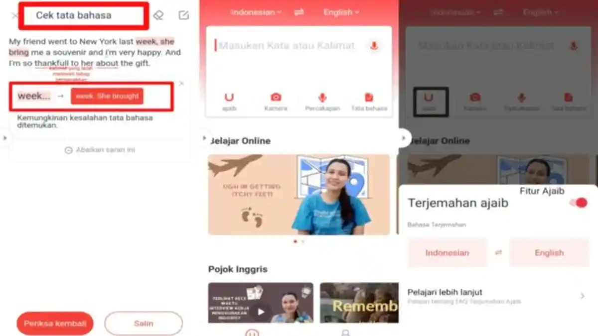 Cara Belajar Bahasa Inggris Menggunakan Aplikasi U Dictionary, Mudah Banget Guys!