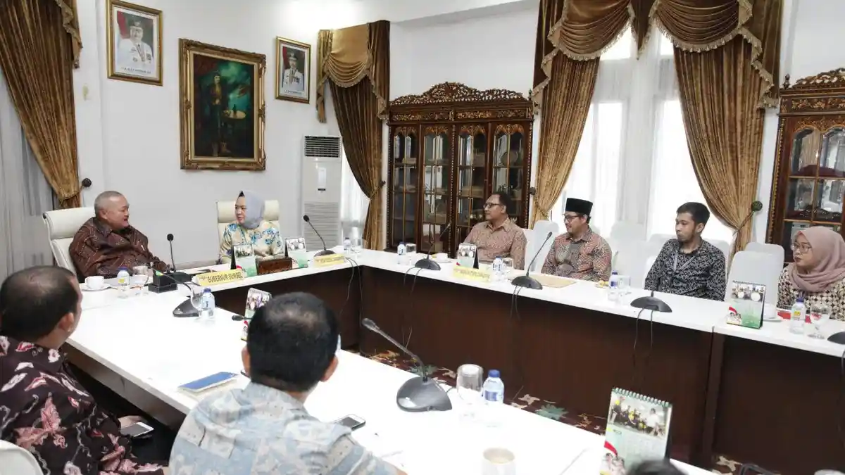 Stisipol Candradimuka Audiensi dengan Gubernur Sumsel Siap Promosikan Asian Games