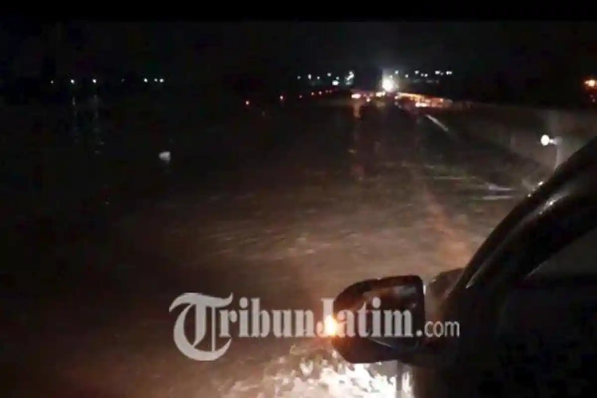 Rekayasa Lalu Lintas di Tol Madiun Dicabut Seiring Mulai Surutnya Banjir