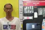 Pria Rambut Pirang Ini 'Penguasa' Narkoba di Gandus Palembang, Sabu & Ekstasi di Sembunyikan di Helm